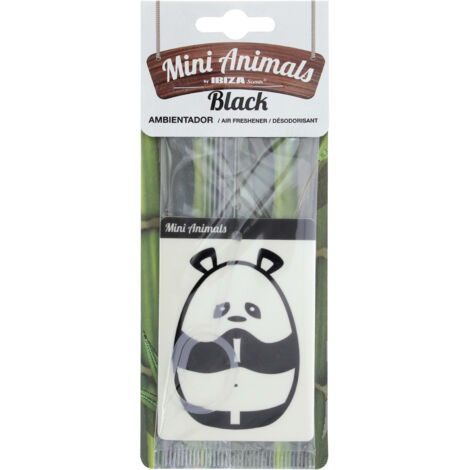 12x Desodorisant Mini Animals Black
