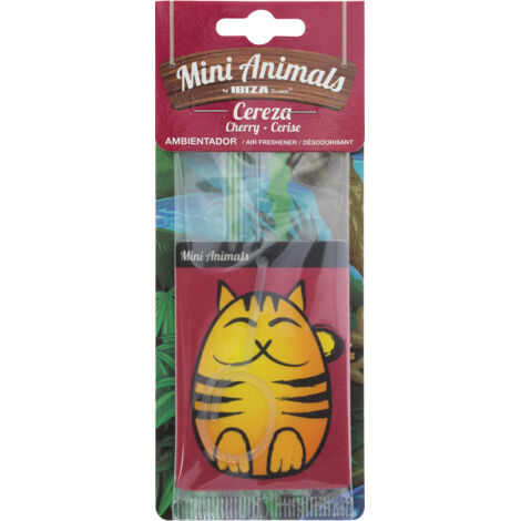 12x Desodorisant Mini Animals Cerise
