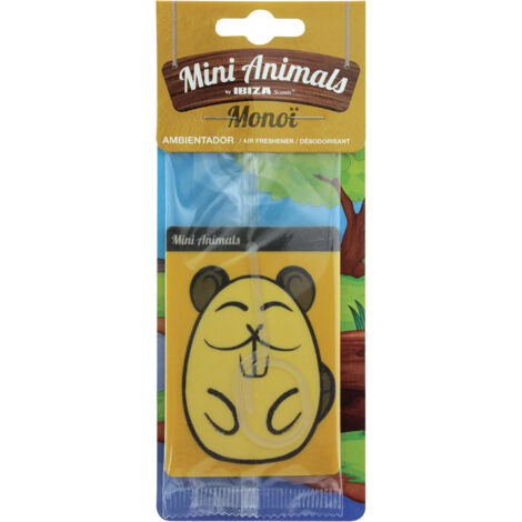 12x Desodorisant Mini Animals Monoi