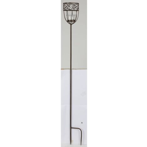 12x Gartenstecker Metallfigur Dekoration Erdspieß Bodenstab Rasen Beete Außen