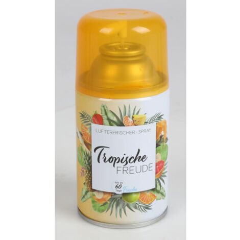 12x Lufterfrischer 250ml Tropische Freude Raumspray Frischer Duft Geruch Düfte