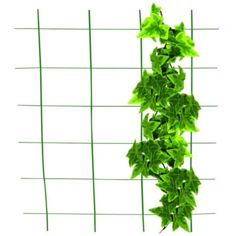 12x Metall Rankgitter 150cm Wandspalier Sichtschutz Kletterpflanzen Hilfe Garten
