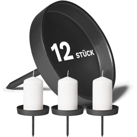 12x Novaliv Kerzenständer  12x Kerzenpick