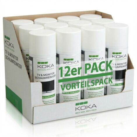 12x TV & Monitor Schaumreiniger je 300ml