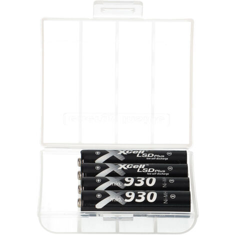 12x XCell Micro Akku LSD Plus Ni-MH 1,2V 930 mAh low self-discharge AAA + 3x 4er Box