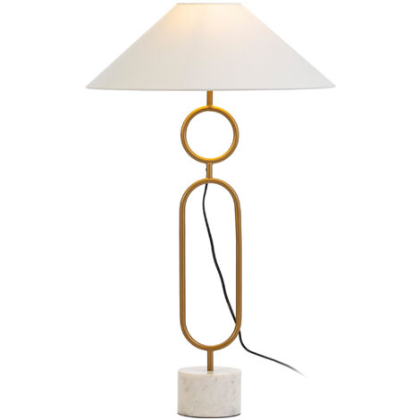 12x12x70 Tischlampe Weiß Marmor / Gold Metall ohne Bildschirmbeleuchtung / Federlampen für alle Stile, um dem Zuhause eine Note zu verleihen