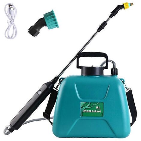 1.3 Gallon Pulvérisateur Électrique pour Jardin et Pelouse, Bidon de Vaporisation avec Sangle d’Épaule – Léger, Portable, Efficace