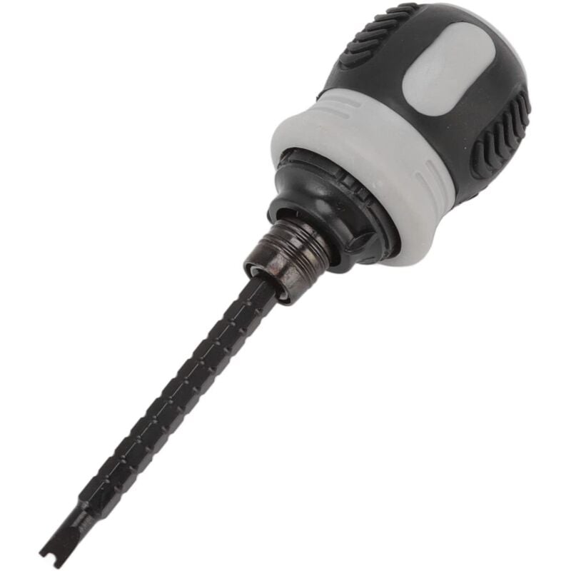 Image of 13-in-1 Mini-Ratschenschraubendreher-Bit-Set mit arbeitssparendem Teleskopgriff und 6 Mehrzweckbits