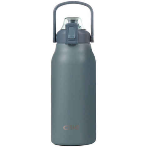 1,3-Liter-Sport-Trinkflasche, BPA-frei, auslaufsicher, für Erwachsene und Kinder, Fitness, Laufen und Trinken – Blau
