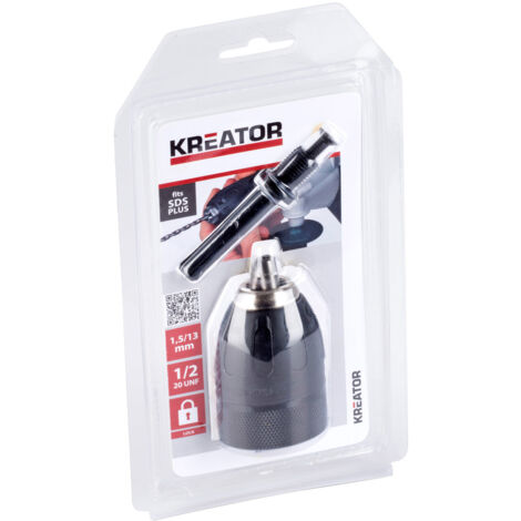 13 mm automatisches Verriegelungsbohrfutter mit SDS-Adapter Kreator