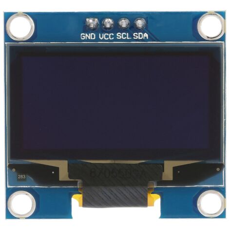 1,3"-OLED-Displaymodul – I2C-Kommunikation – 128x64 blauer Text