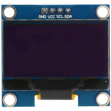 1,3"-OLED-Displaymodul – I2C-Kommunikation – 128x64 Pixel weißer Textbildschirm