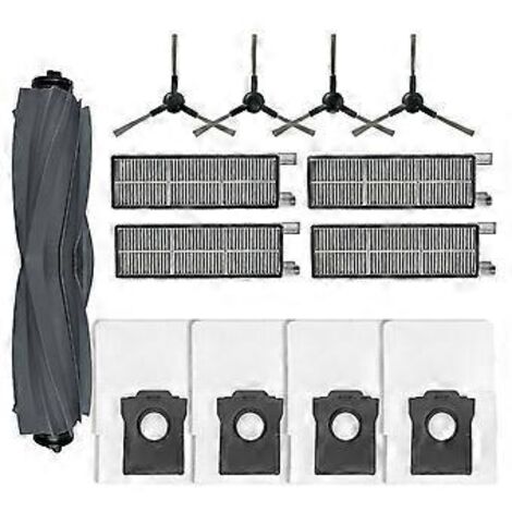 13 pièces de rechange pour aspirateur robot G30 Pro/G30/G20 MASTER : brosse principale, filtre et sac à poussière.