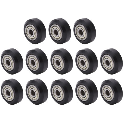 13 Pièces Poulie POM Roulement Acier Carbone pour Imprimante 3D et Machine CNC