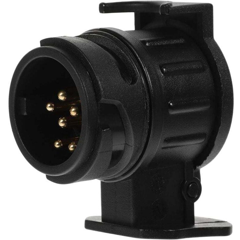 Image of 13-poliger auf 7-poliger Anhängeradapter, 13-polige Steckdose für Autoanhänger, Traktor, Wohnwagen