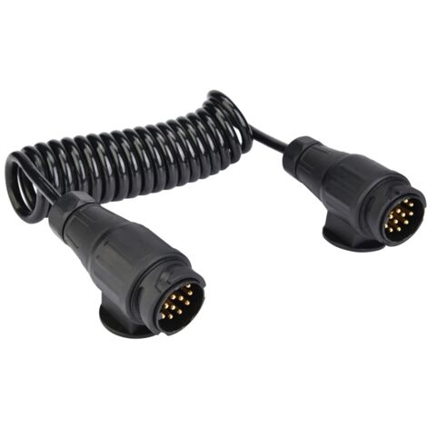 13-poliger Federkabeladapter für Anhänger und Wohnwagen