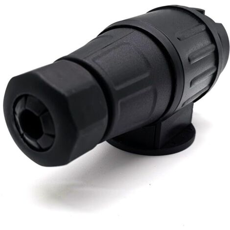 13-poliger wasserdichter 13-poliger Anhängerstecker, 12 V Kupfer-Nylon, Ölablassschraube für LKW, Wohnmobil, Auto, Boot und Wohnwagen