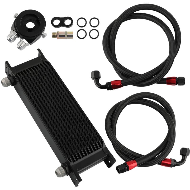 13 Rang 13 Row 10AN Radiateur d'huile de moteur Kit Huile Refroidisseur Kit