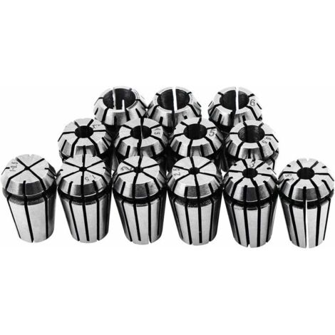13-teiliges ER11-Spannzangenfutter-Set, ER11-Spannzangenfutter, ER11-Federklemmenhalter 1–7 mm für Gravier- und Fräswerkzeuge