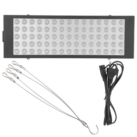 13-W-Vollspektrum-LED-Pflanzenlampe für Zimmerpflanzen, Indoor-Gartenbau und Hydrokultur, 110–240 V mit EU-Stecker