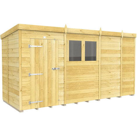 13 x 5 Pent Shed