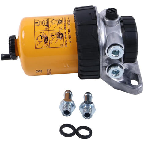 130-7092 32/925694 Ensemble séparateur eau-carburant sans pompe, compatible avec Caterpillar Jesse