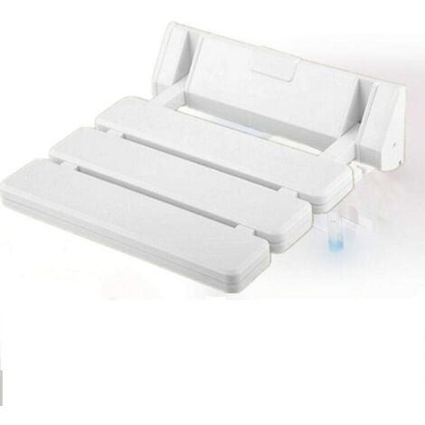 GOJOY 130 kg Klappbarer Duschsitz Duschklappsitz zur Wandmontage Duschstuhl Duschhocker Badestuhl 36 33 5 cm