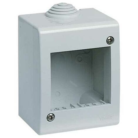 13023 Coffret Ip40 2M Idea/8000Sp Gris