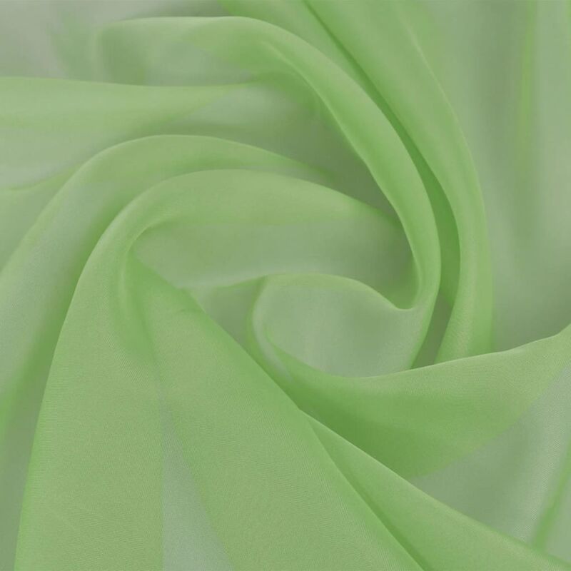 Voile Fabric 1.45 x 20 m Green Vidaxl