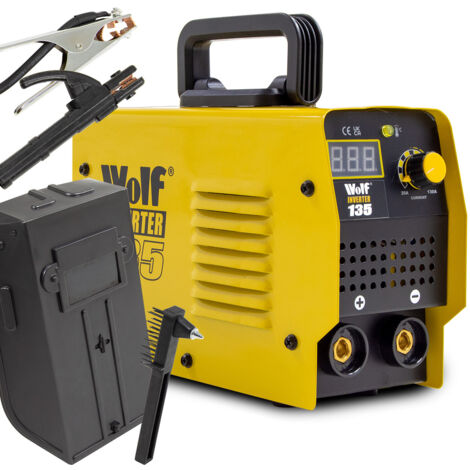 130A 230V Inverter Welder 20-130amp Wolf 135 MMA ARC Welding