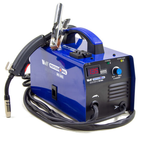 130A 230V Welder 40-130amps Wolf MIG 135-2 No Gas Welding Machine