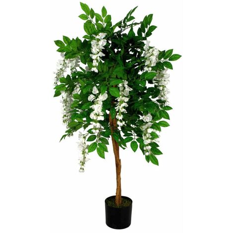 130cm Leaf Design UK Realistic Artificial Wisteria Tree