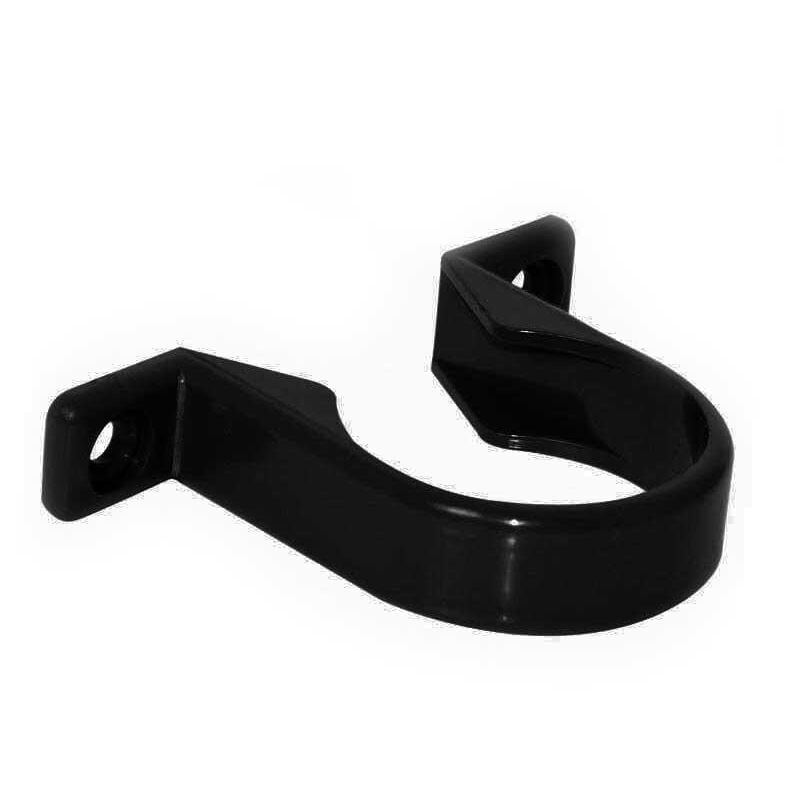 WS36B Floplast Solvent Weld Waste Pipe Clip 50mm Black abs