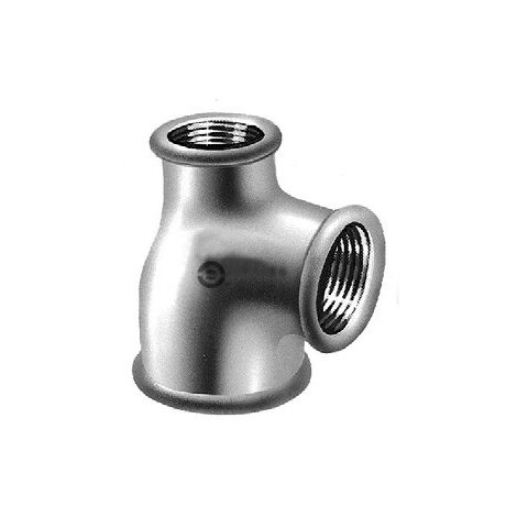 130R - Tee riduzione 1"1/4 x 3/4" x 1"1/4 in ghisa zincata 13025646