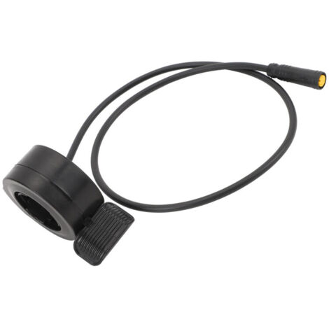 130x acelerador de pulgar, acelerador para bicicleta eléctrica, acelerador de pulgar de 50 cm y 3 pines con conectores impermeables para BBS01 y BBS02
