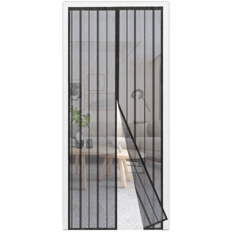 Moustiquaire Porte MagnéTique 145x230cm Moustiquaire Porte