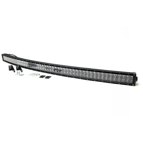 Извит 132См 300W Мощен Led Bar Лед Диоден Бар Прожектор с насочена бяла светлина 12V 24V