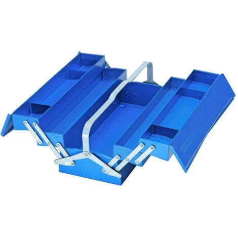 1335 L Caja de herramientas vacía, 5 compartimentos 210x535x225 mm