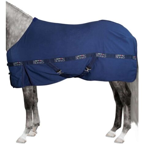 135 cm, Blu: Coperta in cotone da box Moon con doppia chiusura