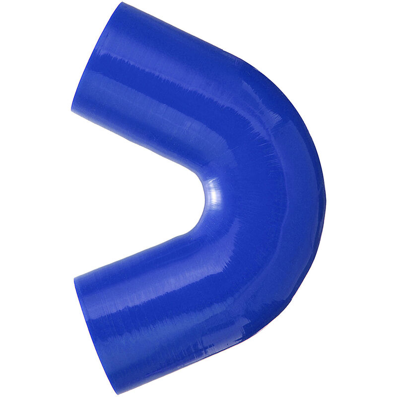 

135 grados 150 mm Mangueras de silicona automáticas Codo de goma azul de 83 mm