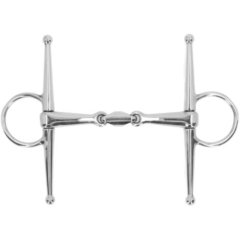 135 mm langes Pferdetrense aus Edelstahl, ideal zum Reiten und Trainieren