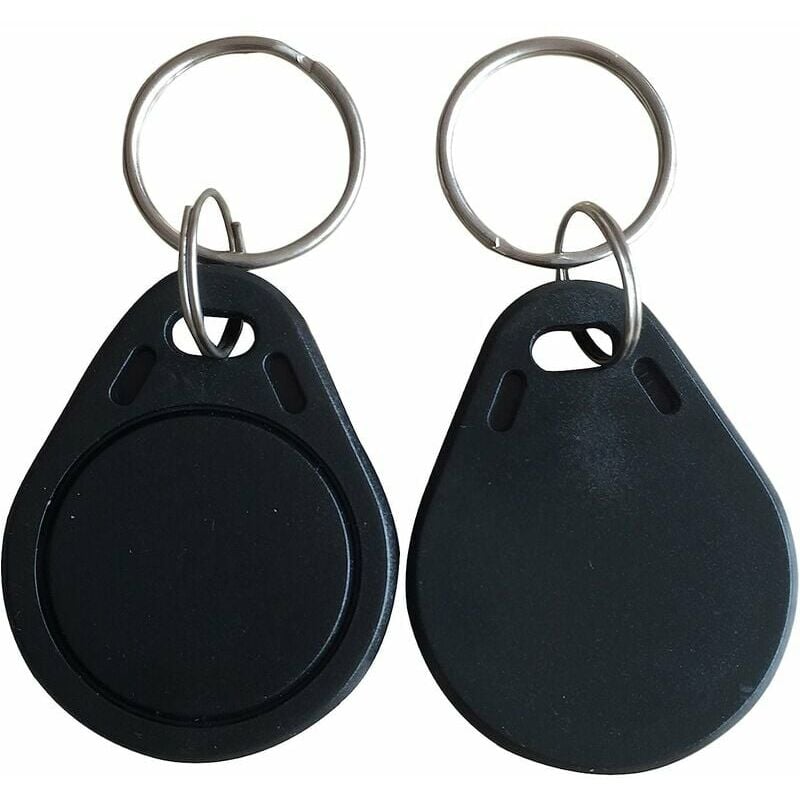 13.56MHz abs ic nfc Tags for access control (Pack of 10)32x40x3.5mm Black