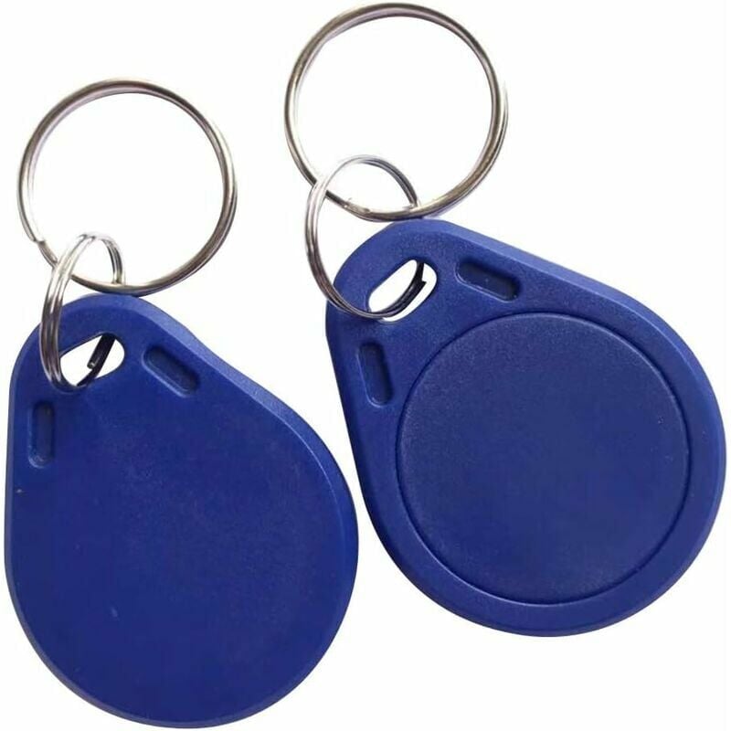 13.56MHz abs ic nfc Tags for access control (Pack of 10)32x40x3.5mm blue
