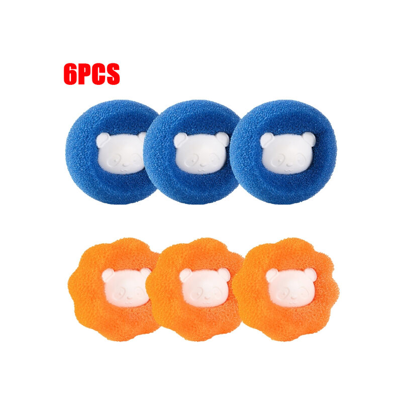 1/3/6PCS Magic Mini Kit di palline per bucato