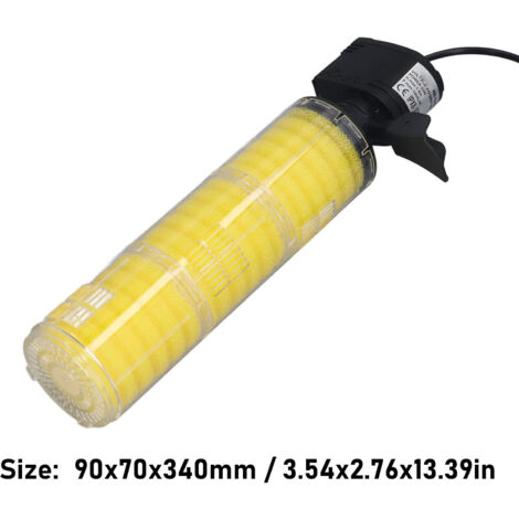1380F 25W 1800L/h 3-stufiger Tauchfilter für Aquarien bis 100 cm Länge