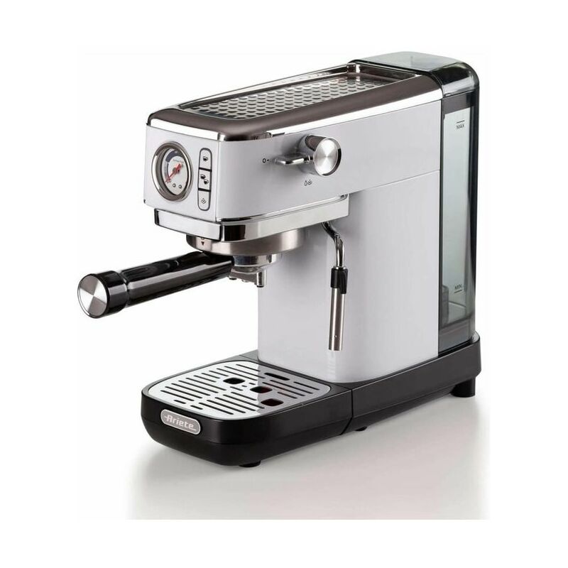 Image of 1381 Macchina da caffè con manometro, compatibile con caffè in polvere e cialde ese, 1300 w, Capacità 1,1 l, 15 bar di pressione, Filtro 1 o 2 tazze,