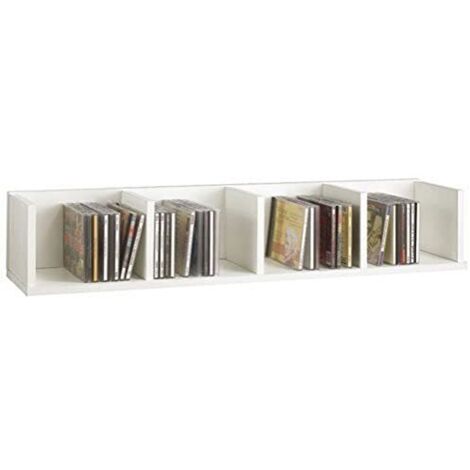 13Casa - Hand A3 - Mensola. Dim: 92x17x16,5 h cm. Col: Bianco. Mat: Truciolare., legno