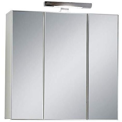 FMD 13Casa - Ibis B3 - Specchio contenitore. Dim: 70x19x69 h cm. Col: Bianco. Mat: Nobilitato.