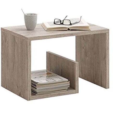 13Casa, Stark, Tavolino, Marrone, 59 x 36 x 38 cm