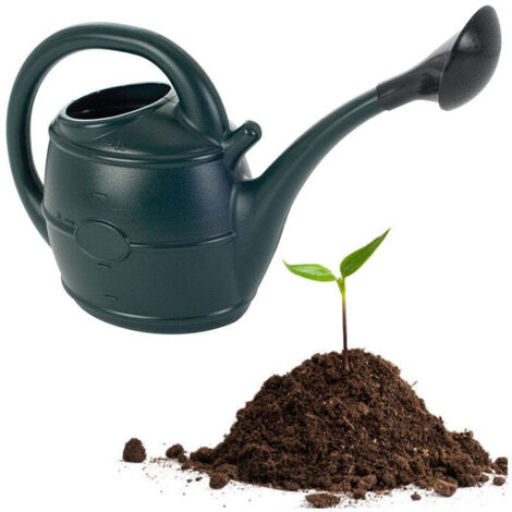 13L Easy To Use Green Watering Can With Rose Head
